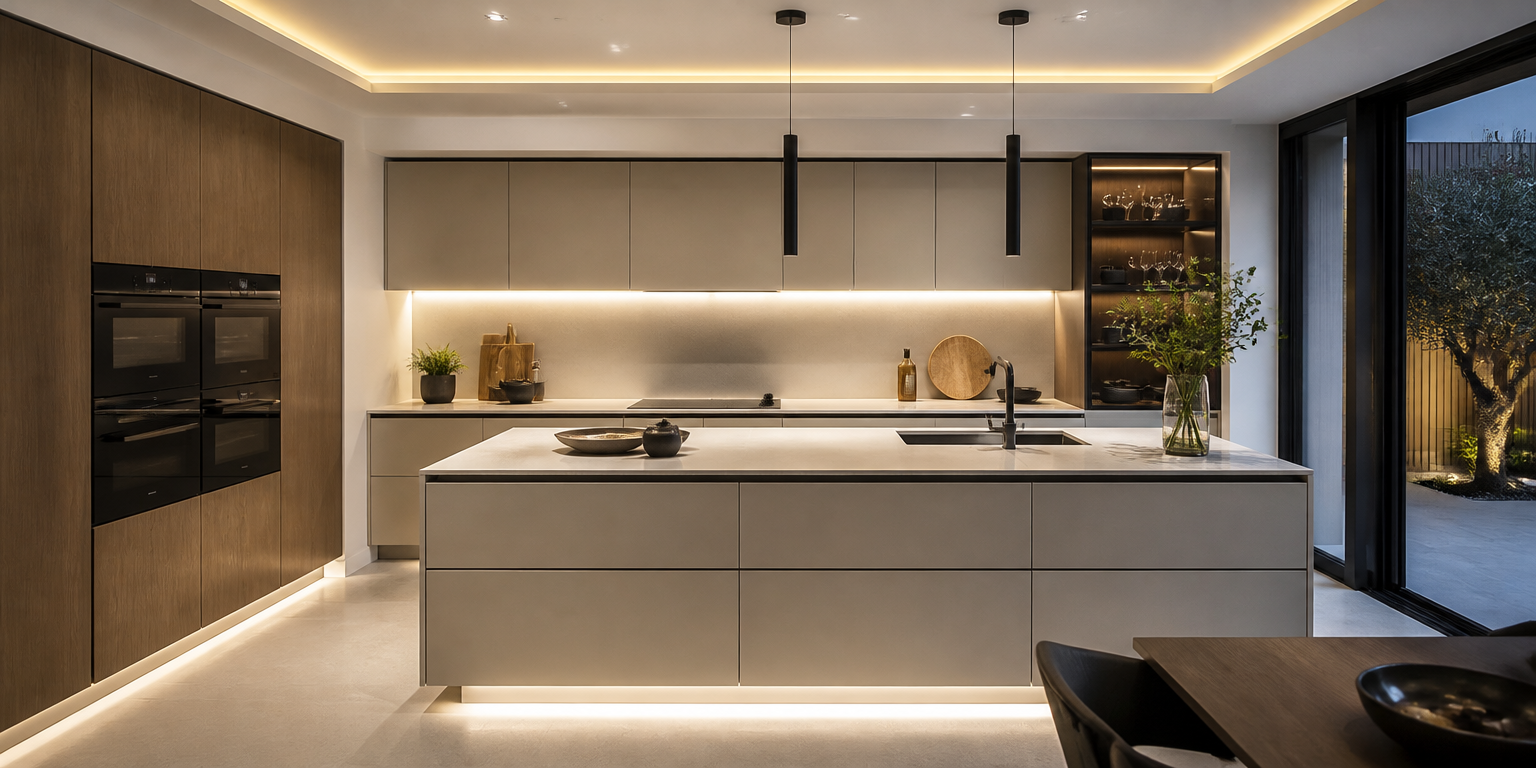 Cocinas modernas: estilos, distribución y materiales