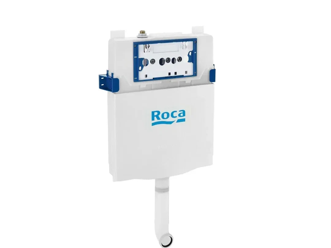 Cisterna empotrada compacta Roca In Wall con doble descarga para el baño