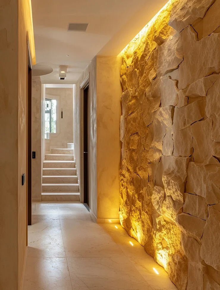 Iluminación de techo y pared