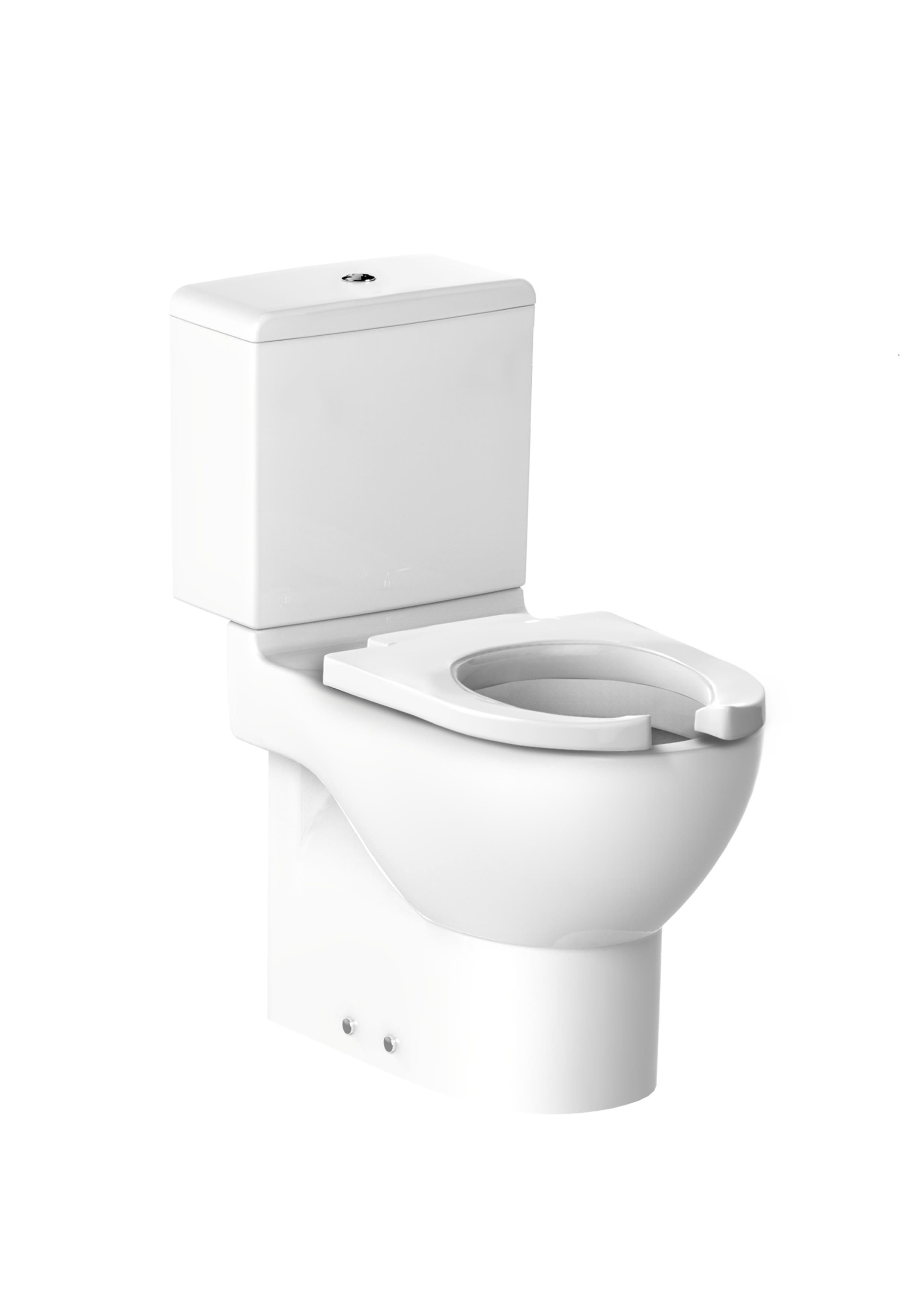 Inodoro Completo Roca Meridian Movilidad Reducida Aro Frontal