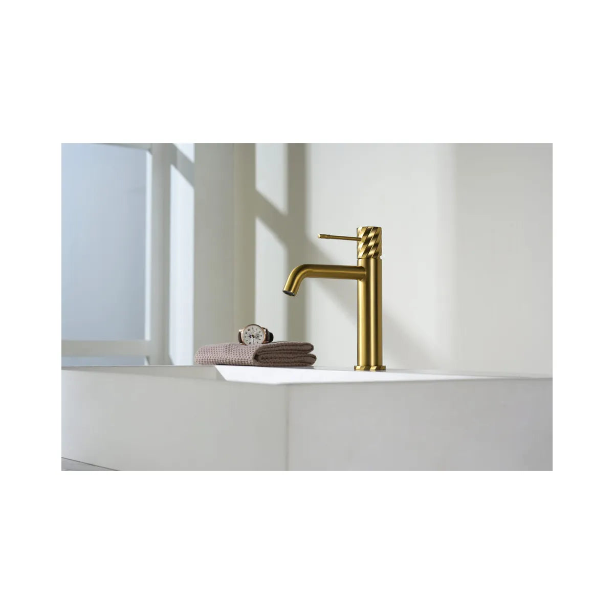 Monomando Lavabo Bless Oro Cepillado Imex | Merkimarket - ambiente_1 - Imex