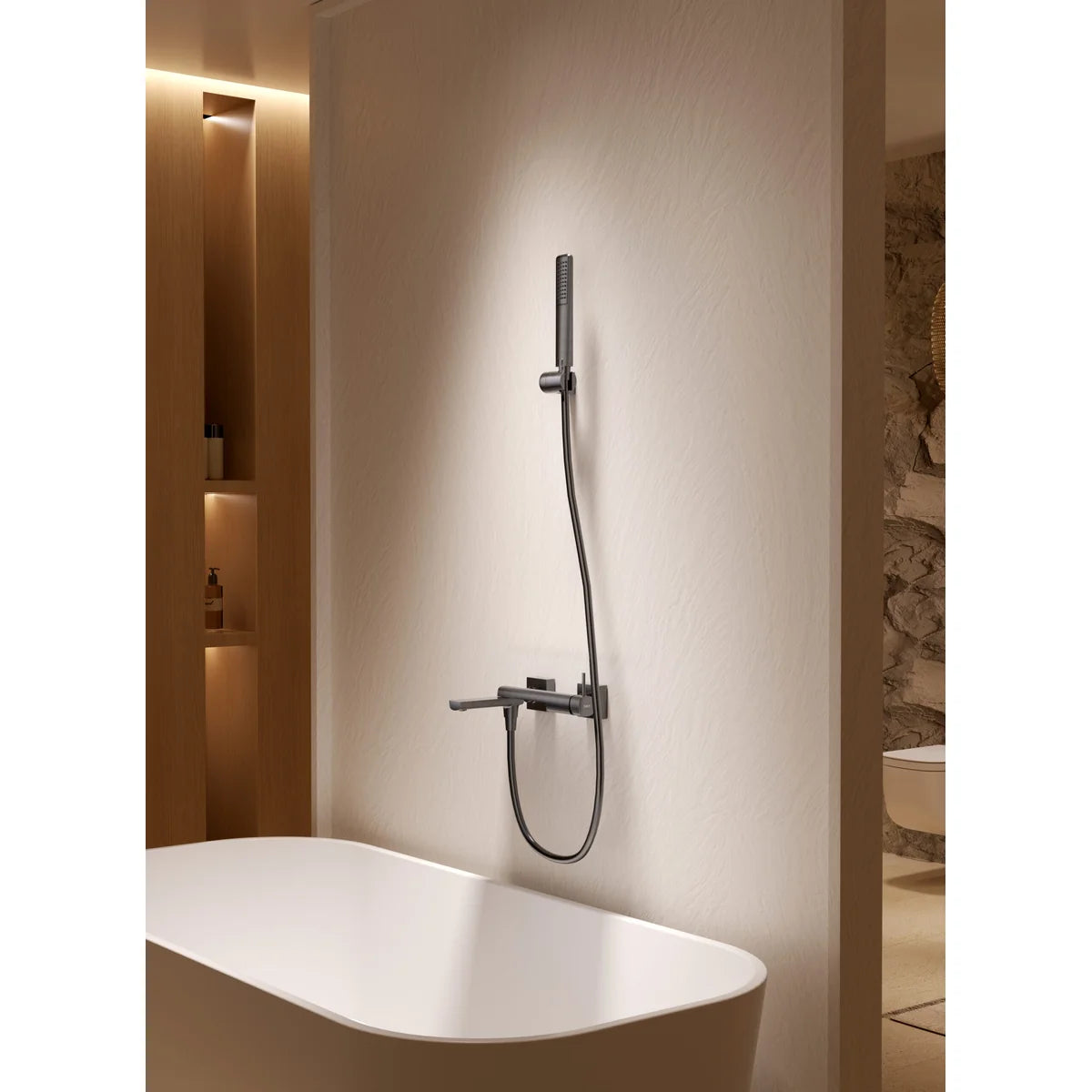 Kit Baño/Ducha Monomando Firenze Imex Cromo en ambiente