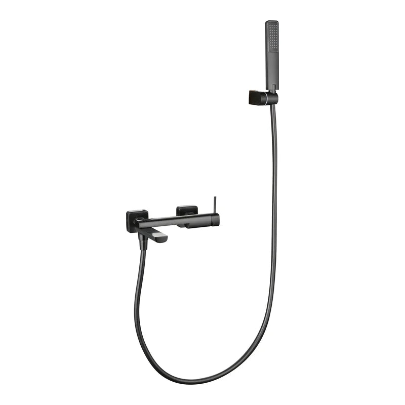 Kit Baño/Ducha Monomando Firenze Black Gun Metal Imex Black gun metal