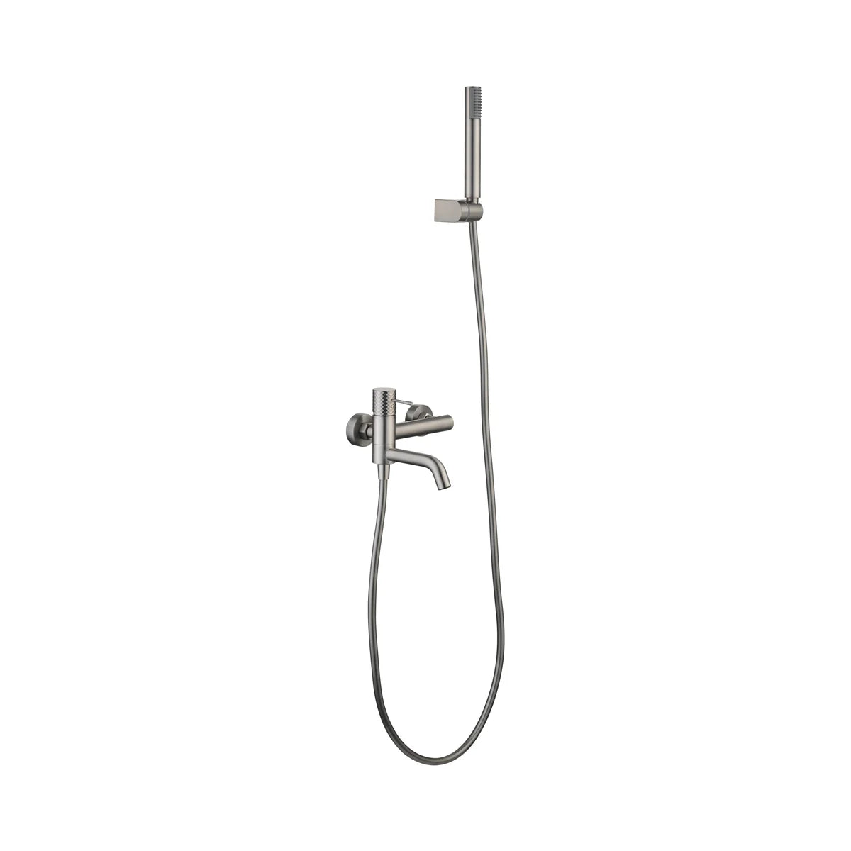 Kit Baño/Ducha Monomando Genova Níquel Cepillado Imex - principal - Imex