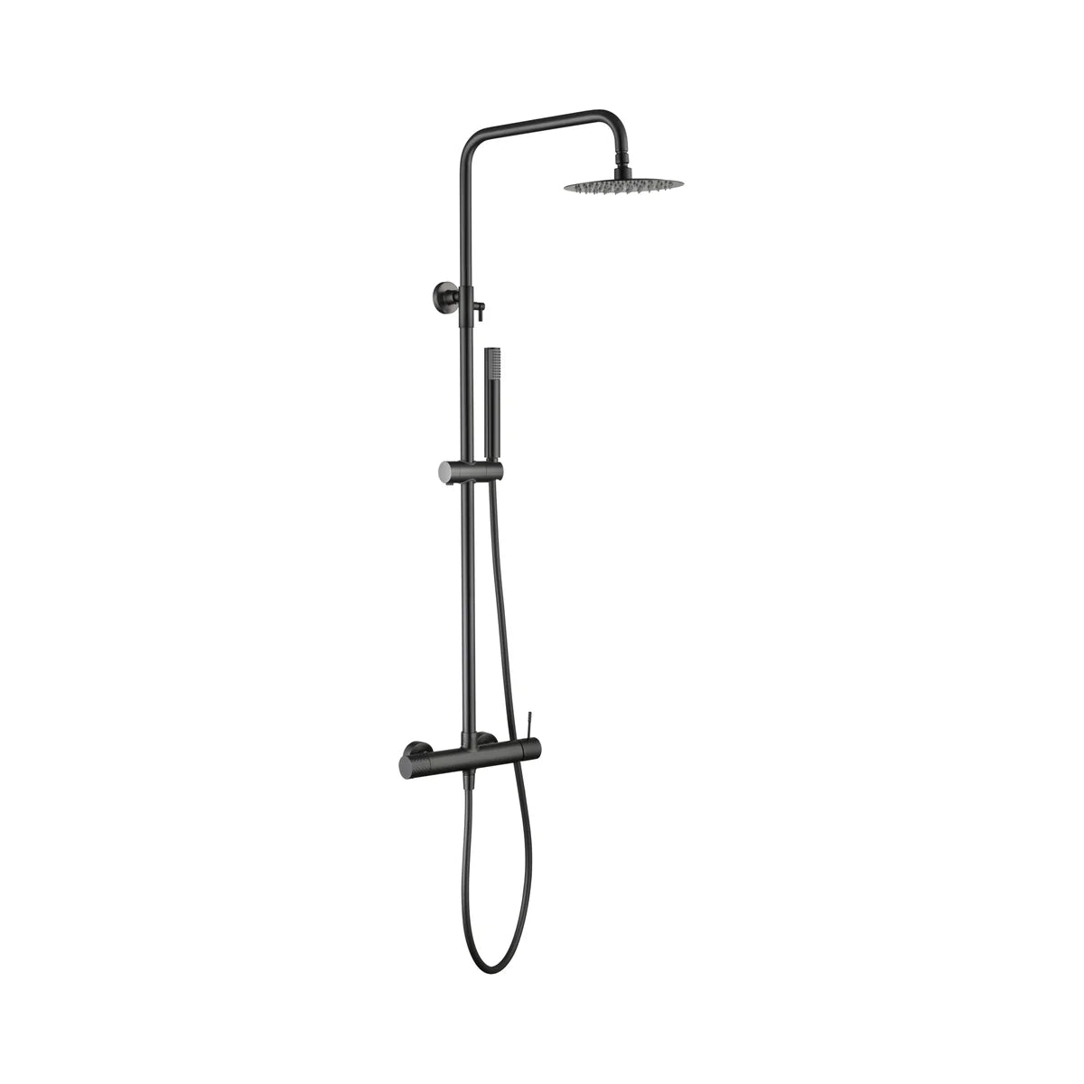 Genova Single-Handle Shower Set Black Gun Metal | Buy