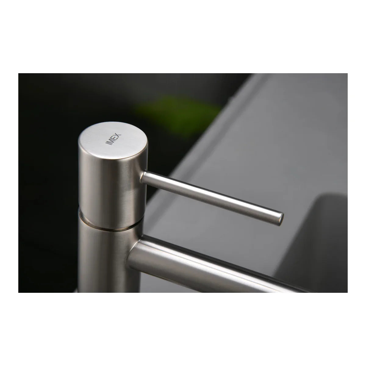 Monza Brushed Nickel Sink Mixer