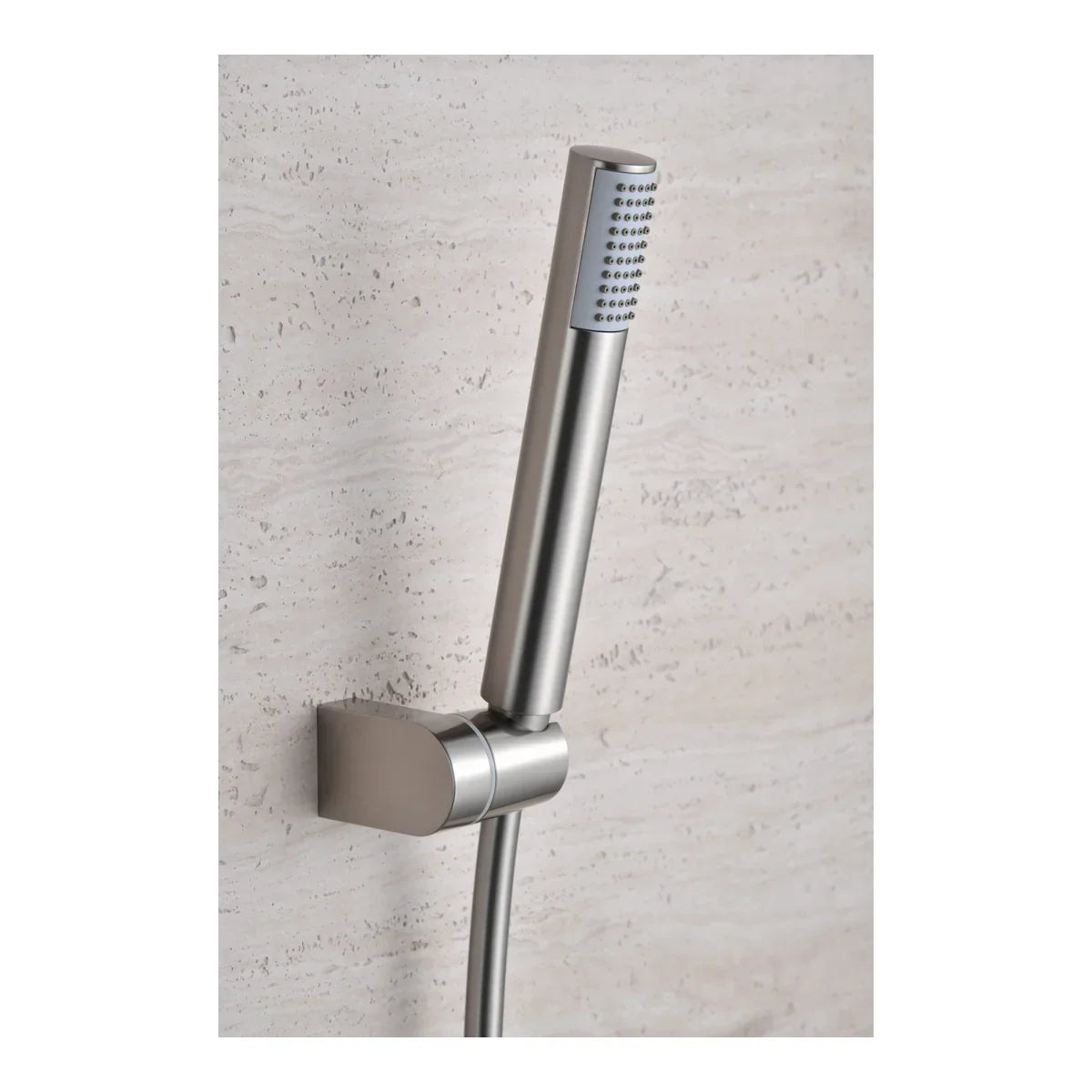 Monza Brushed Nickel Shower Kit Mixer