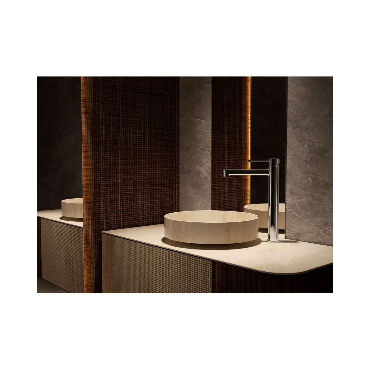 Monomando Lavabo Toscana Negro Mate Imex | Merkimarket - ambiente_1 - Imex