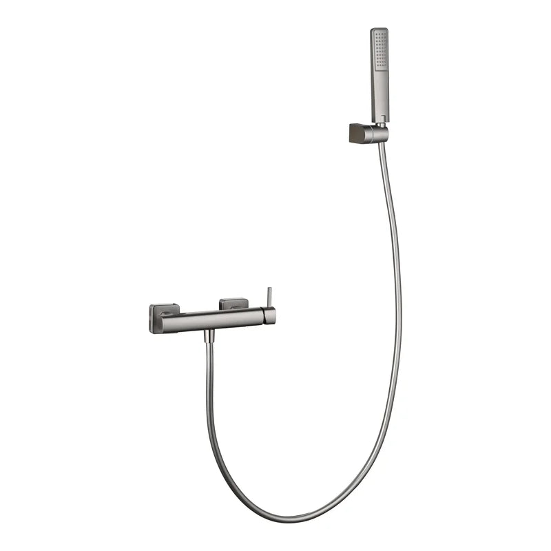 Kit Ducha Monomando Toscana Níquel Cepillado Imex Níquel