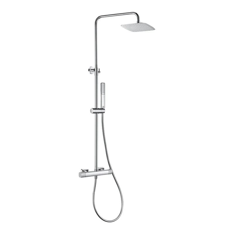 Conjunto Ducha Termostático Firenze Imex Cromo