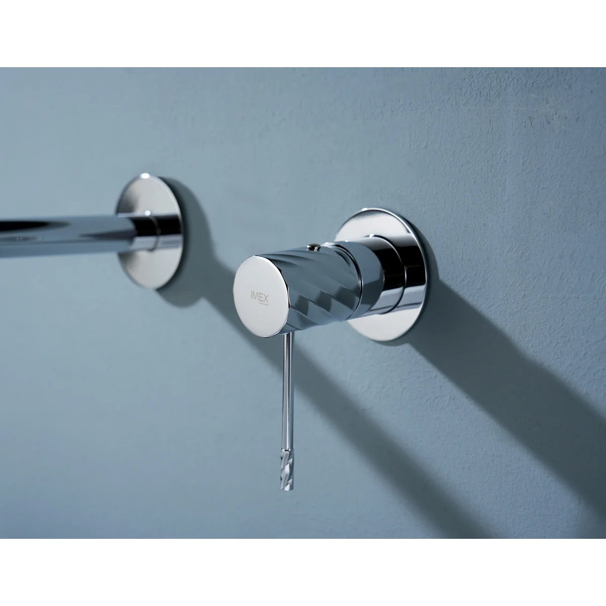 Monomando Empotrado Lavabo Bless Imex Oro rosa cepillado en ambiente