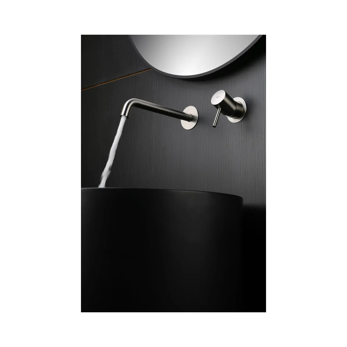 Monomando lavabo empotrado Monza níquel cepillado Imex - ambiente_2 - Imex