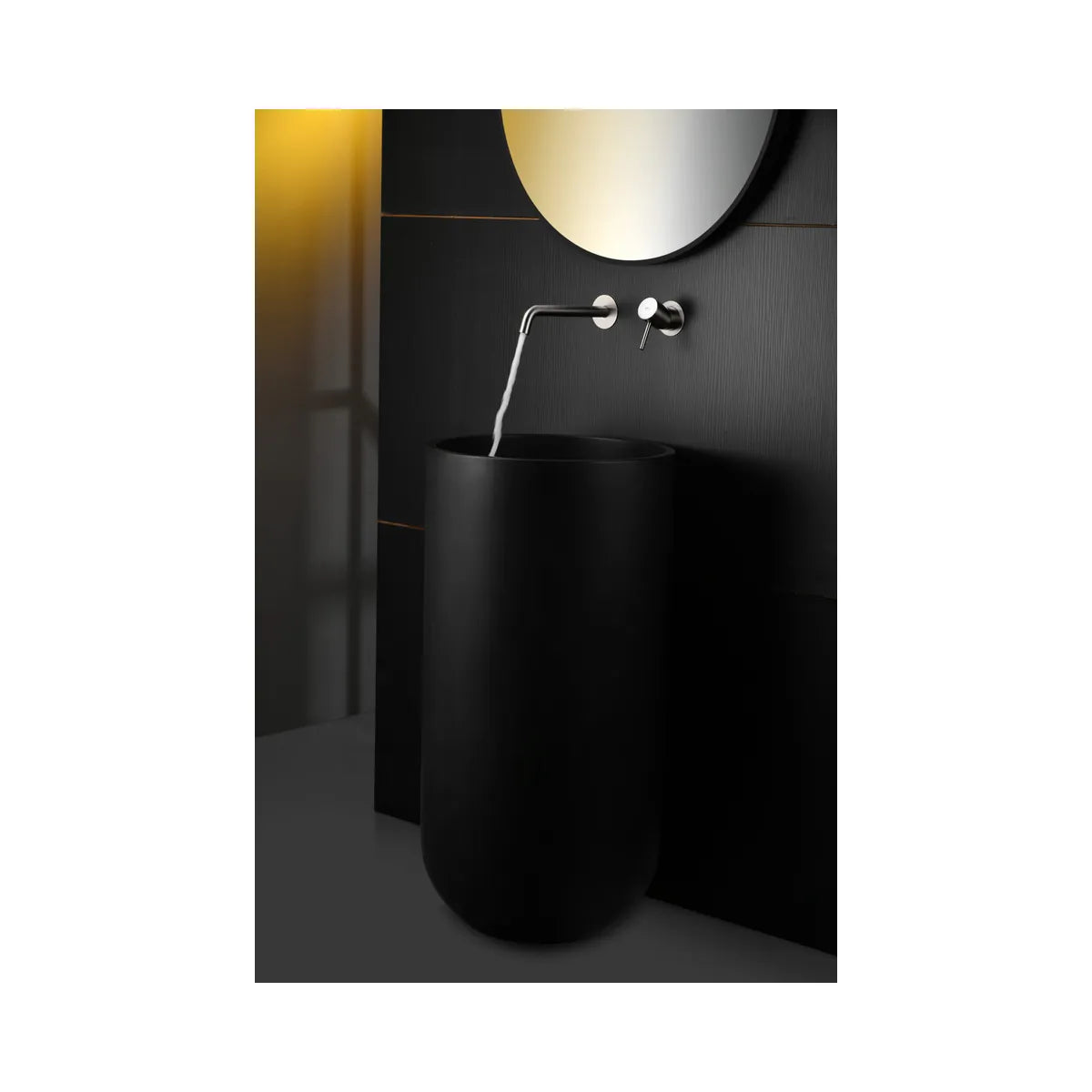 Monomando lavabo empotrado Monza níquel cepillado Imex - ambiente_3 - Imex