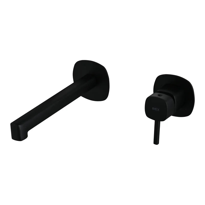 Monomando Empotrado Lavabo Toscana Imex Negro mate