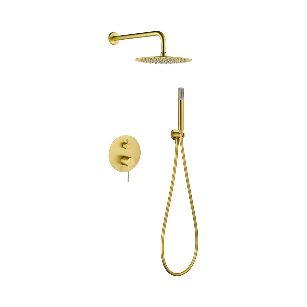Conjunto Ducha Monomando Empotrado Genova Oro Cepillado Imex - principal - Imex