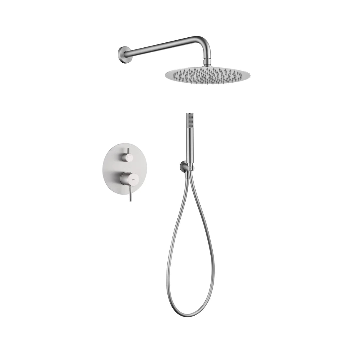 Ducha Monza Níquel Cepillado Imex - Compra Ahora - principal - Imex