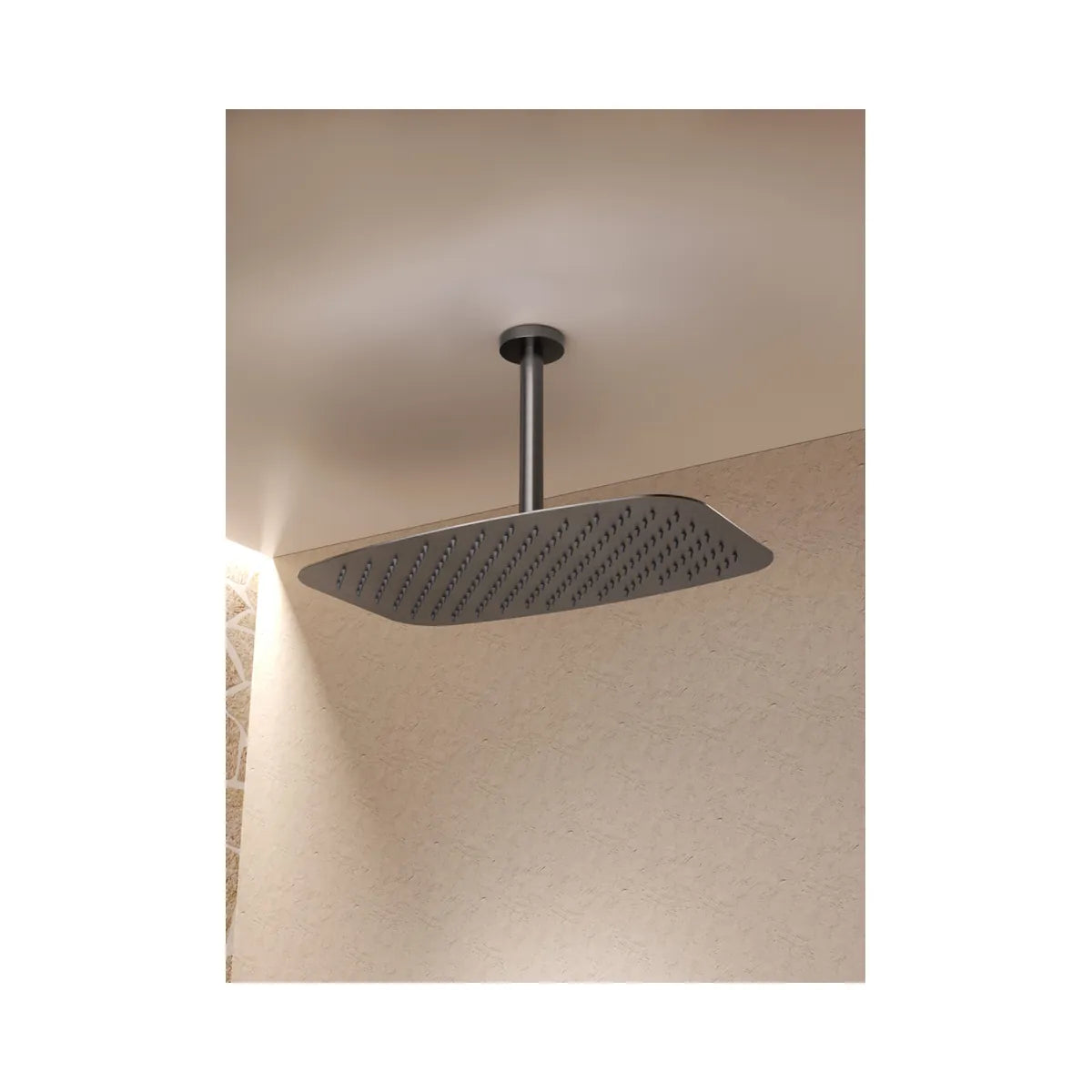 Conjunto Ducha Monomando Empotrado Imex Negro Mate - ambiente_3 - Imex