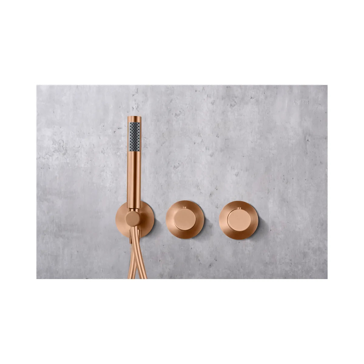 Ducha Termostática Imex Assen Oro Rosa Cepillado - ambiente_2 - Imex