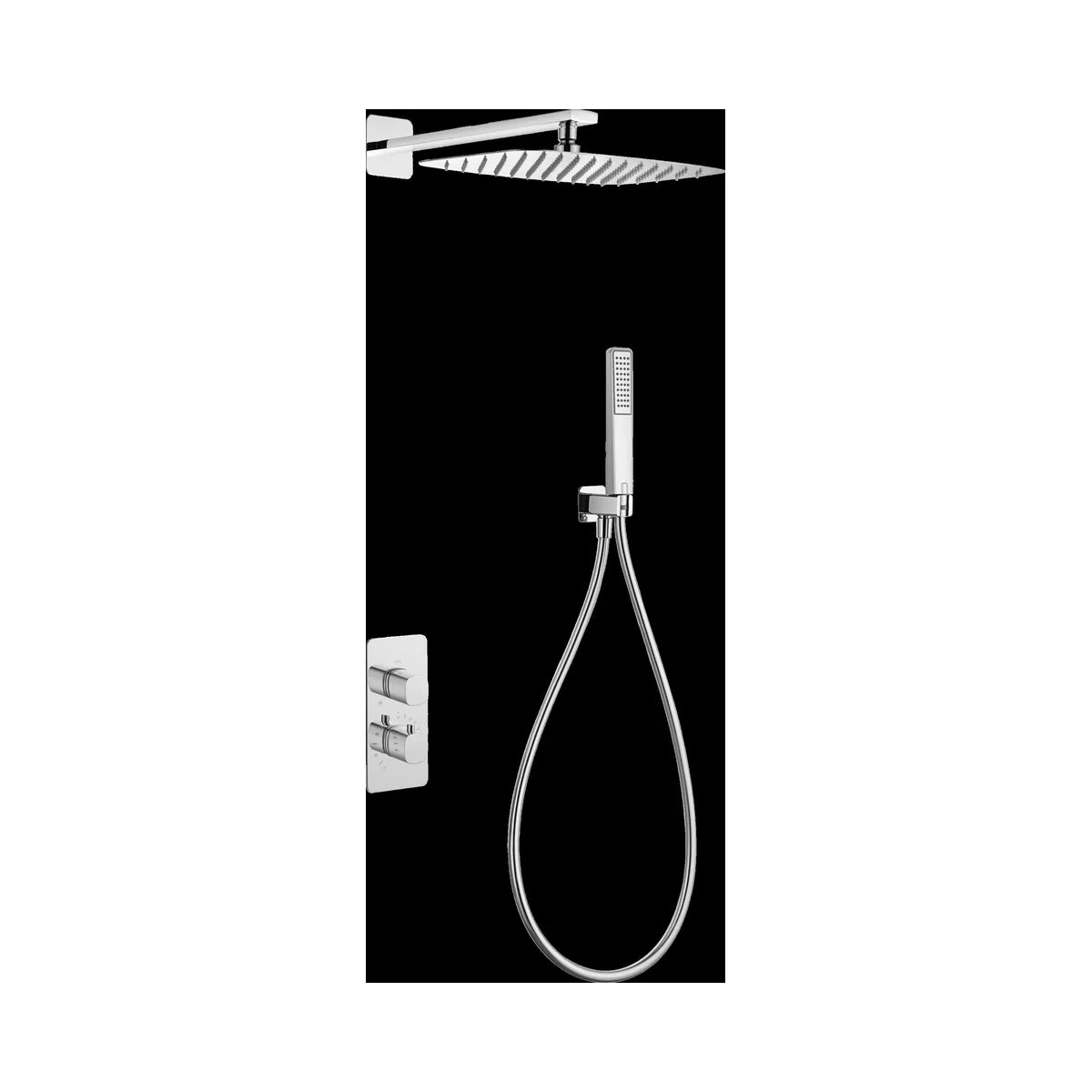 Ducha Termostática Empotrada Imex Toscana Cromo - Merkimarket - principal - Imex