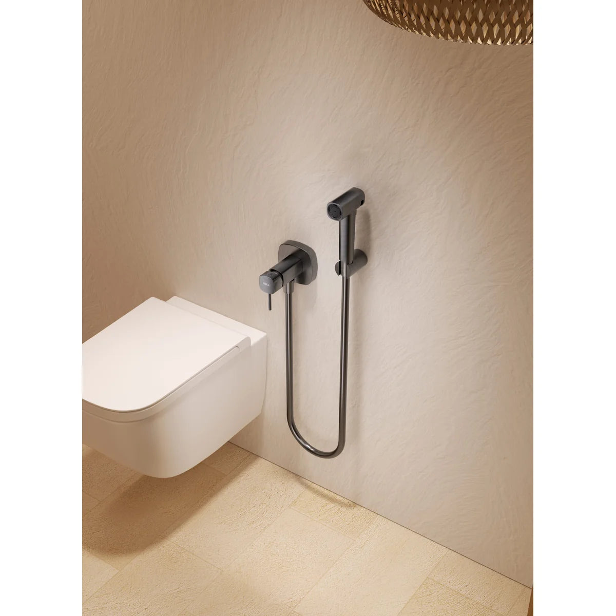 Grifo Empotrado De Bidé Firenze Imex Oro rosa cepillado en ambiente