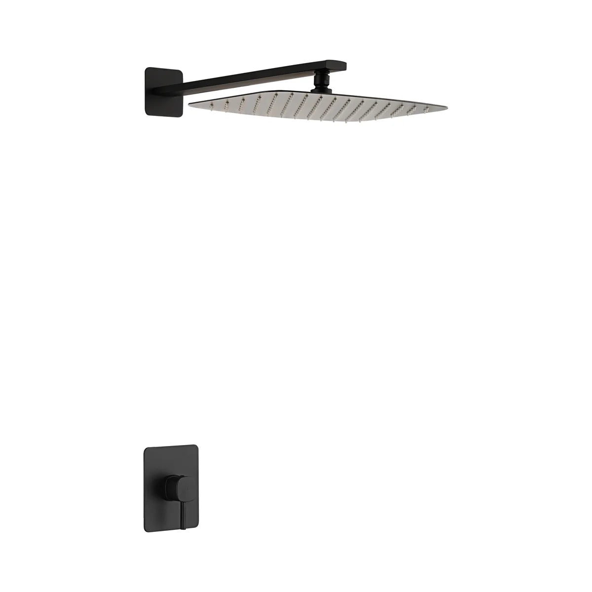 Set Monomando Empotrado Toscana Negro Mate Imex - principal - Imex