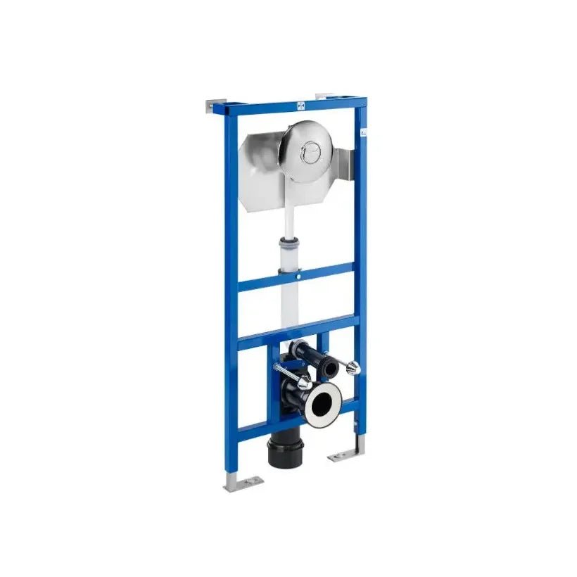 Roca Round Pack WC suspendu Rimless avec couvercle à fermeture douce et réservoir à sortie horizontale