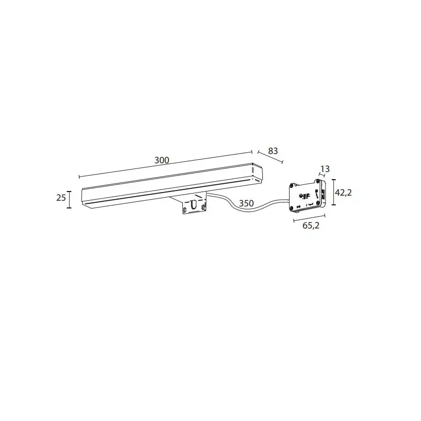 aquore_veronica_e26698ci_aplique_de_luz_led_fabricado_en_aluminio_de_30_cm_y_luz_fria_de_5700_k_2