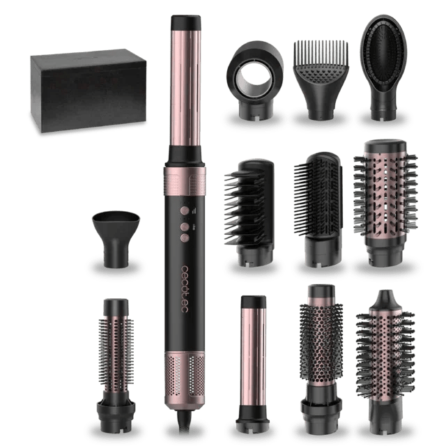 Bamba CeramicCare 12in1 AirGlam Black Modelleur multifonction avec technologie Coanda