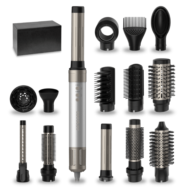 Bamba CeramicCare 14in1 AirGlam Aluminum Modelant multifonction avec technologie Coanda