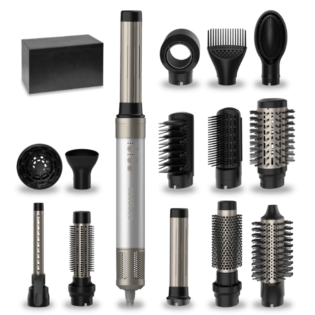 Bamba CeramicCare 14in1 AirGlam Aluminum Modelant multifonction avec technologie Coanda