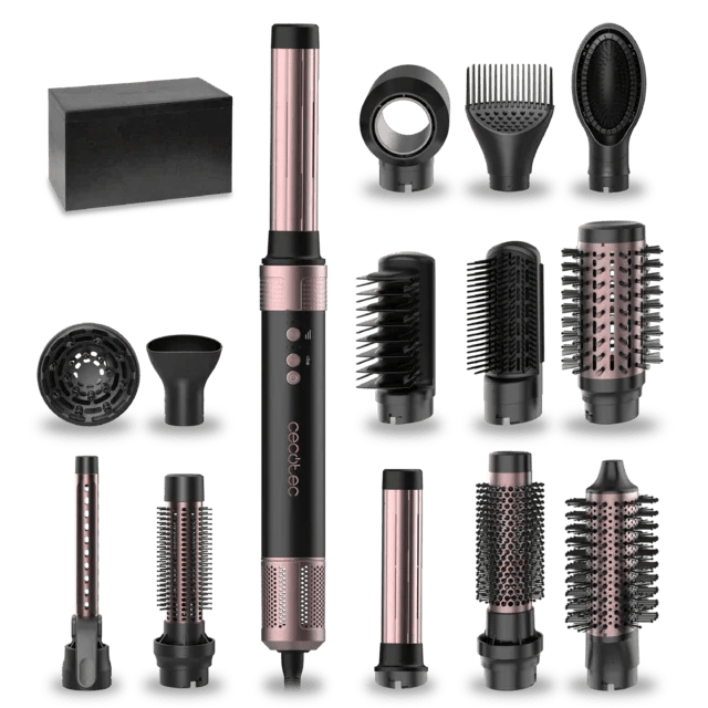 Bamba CeramicCare 14in1 AirGlam Black Modelage multifonction avec technologie Coanda