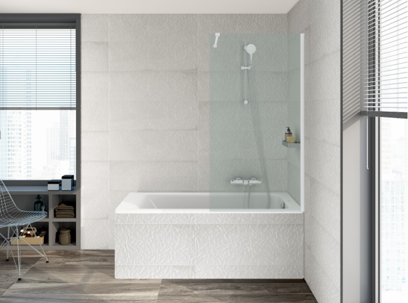 Bañera Rectangular Acrílico Easy 160 cm Blanco Roca - Vista 2