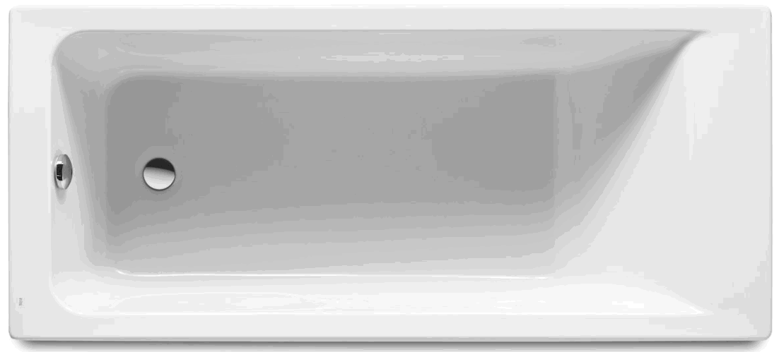 Bañera Rectangular Acrílico Easy 160 cm Blanco Roca - Vista 1