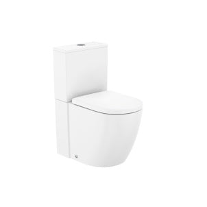 Inodoro Completo salida dual Roca Meridian Rimless Vortex con Tapa SoftClose Pack Tanque Bajo 4