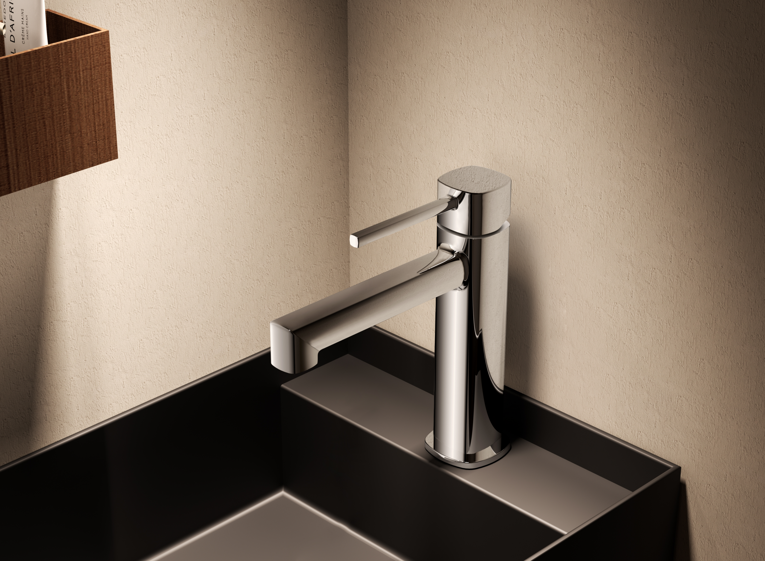 Monomando Lavabo Toscana Imex Cromo en ambiente