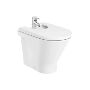 ROCA THE GAP A3570N7000 Bidé adosado a pared con fijaciones ocultas Round blanco de 35x54x40 cm - MerkiMarket