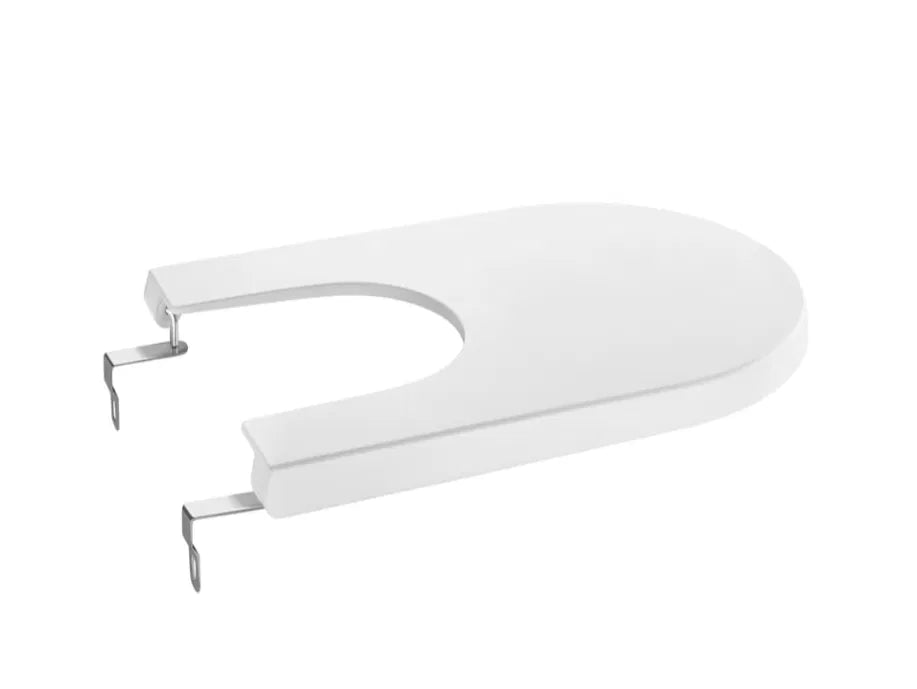 Bidet with Comfort Height and White Finish The Gap Round by Roca