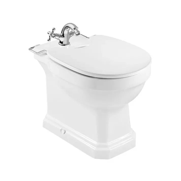 ROCA CARMEN A3570A4000 Bidet de suelo con juego de fijación de 37 cm fabricado en porcelana - MerkiMarket