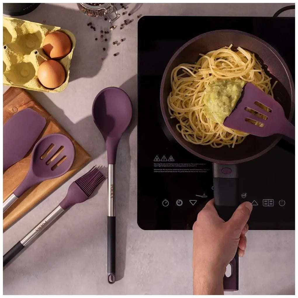 cecotec_01183_set_de_utensilios_de_cocina_morados_de_silicona_con_mango_de_acero__9_piezas_4