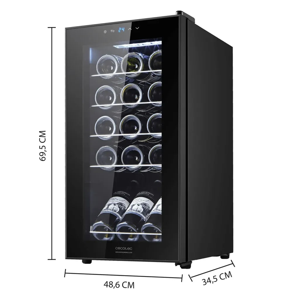 cecotec_00120_vinoteca_bolero_grandsommelier_1550:_elegancia_y_rendimiento_para_15_botellas_2