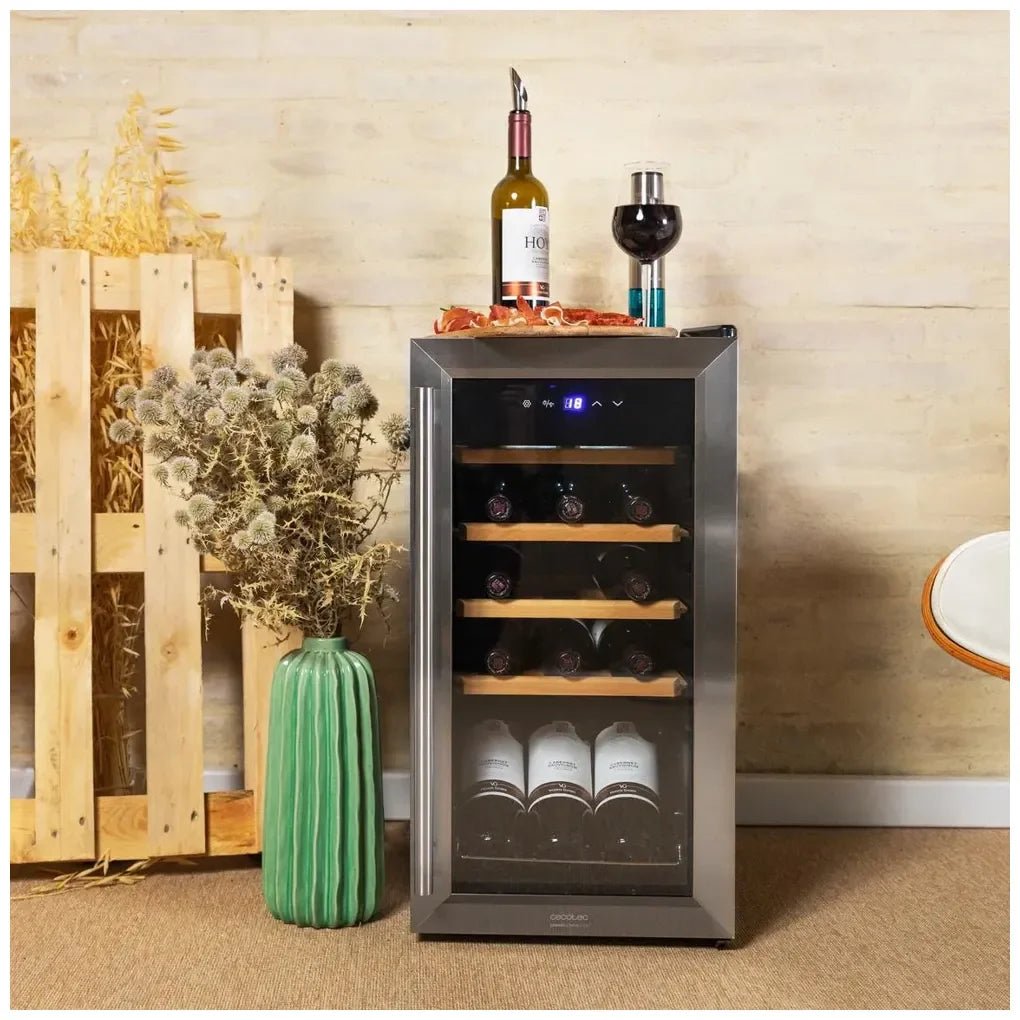 cecotec_00121_vinoteca_inoxidable_de_15_botellas_con_control_táctil_y_enfriamiento_silencioso_3