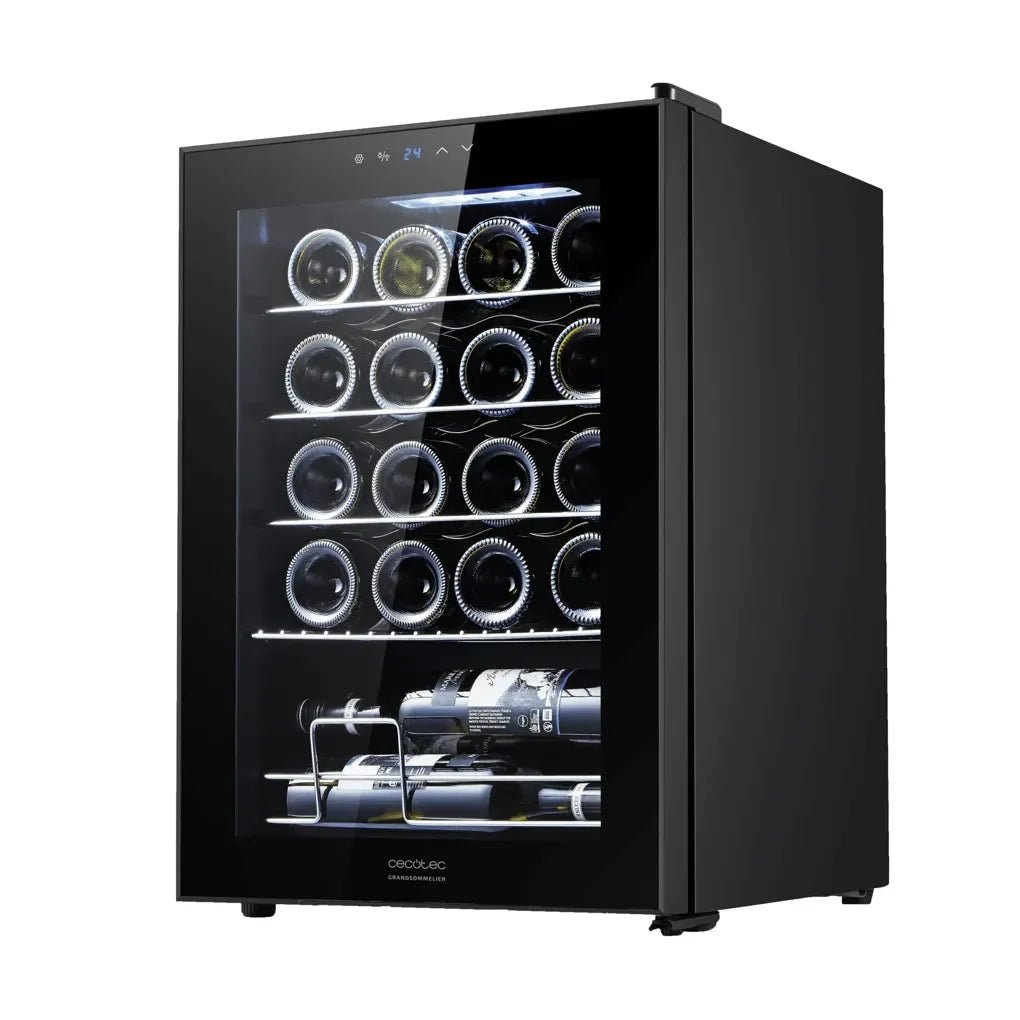 cecotec_00122_vinoteca_bolero_grandsommelier_2050:_20_botellas__compresor_silencioso_y_táctil_4