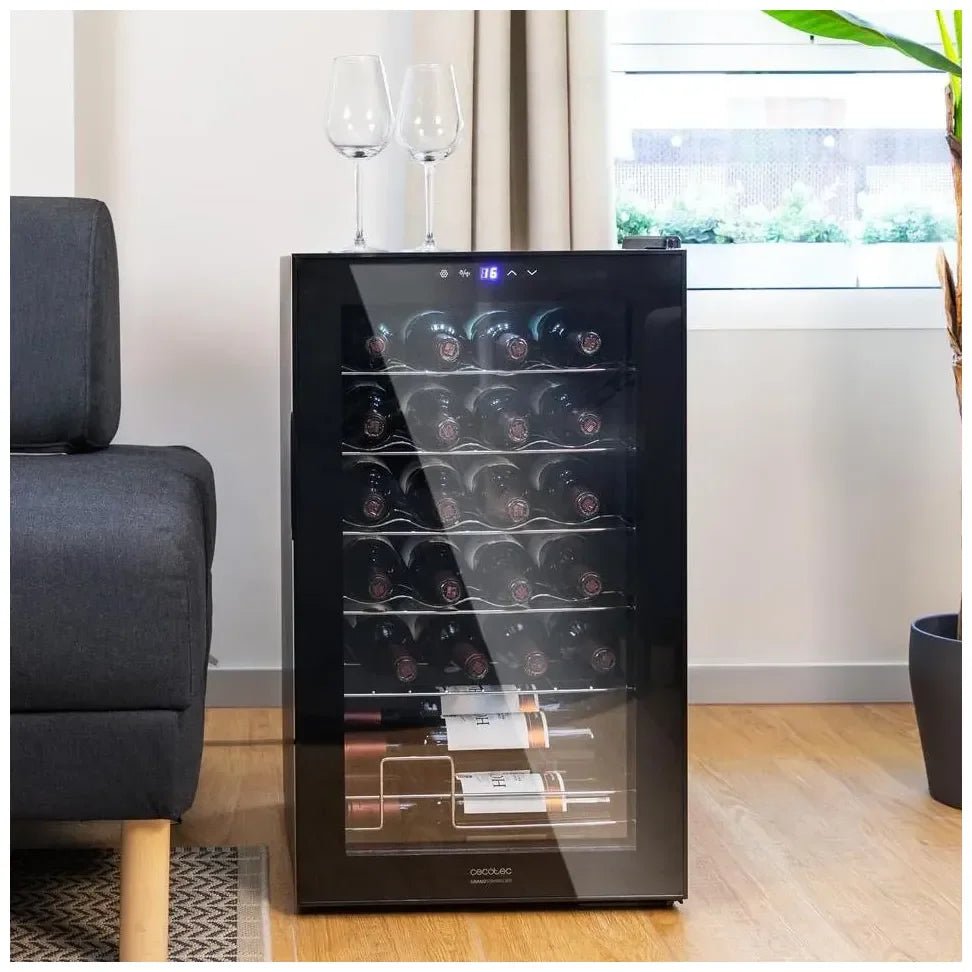 cecotec_00124_vinoteca_bolero_grandsommelier_2450_black:_elegancia_y_rendimiento_para_24_botellas_3