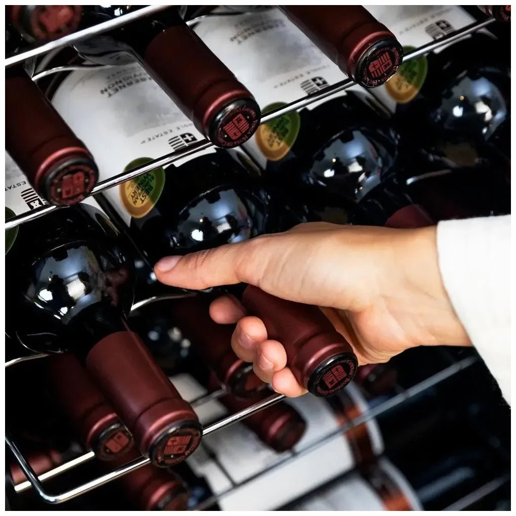 cecotec_00124_vinoteca_bolero_grandsommelier_2450_black:_elegancia_y_rendimiento_para_24_botellas_9