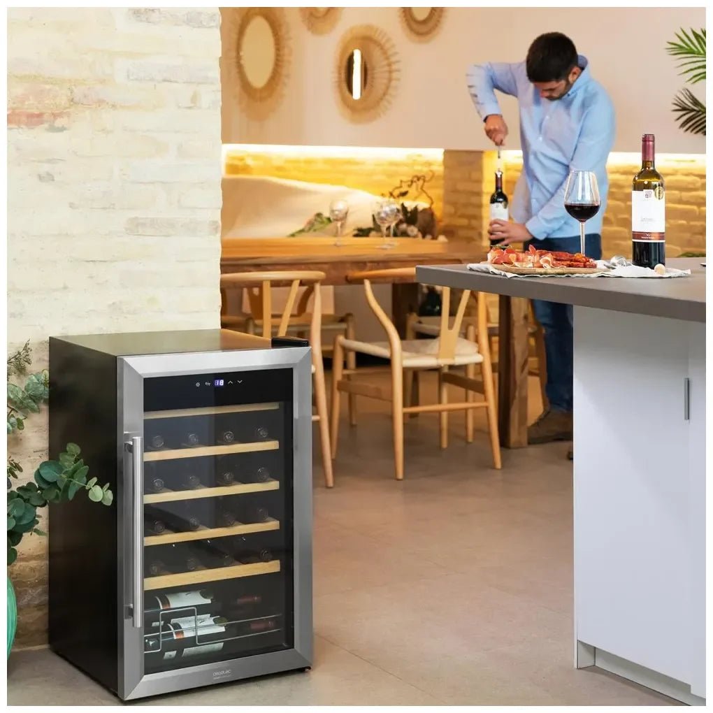 cecotec_00125_vinoteca_inoxidable_de_alto_rendimiento_para_24_botellas_con_control_táctil_5