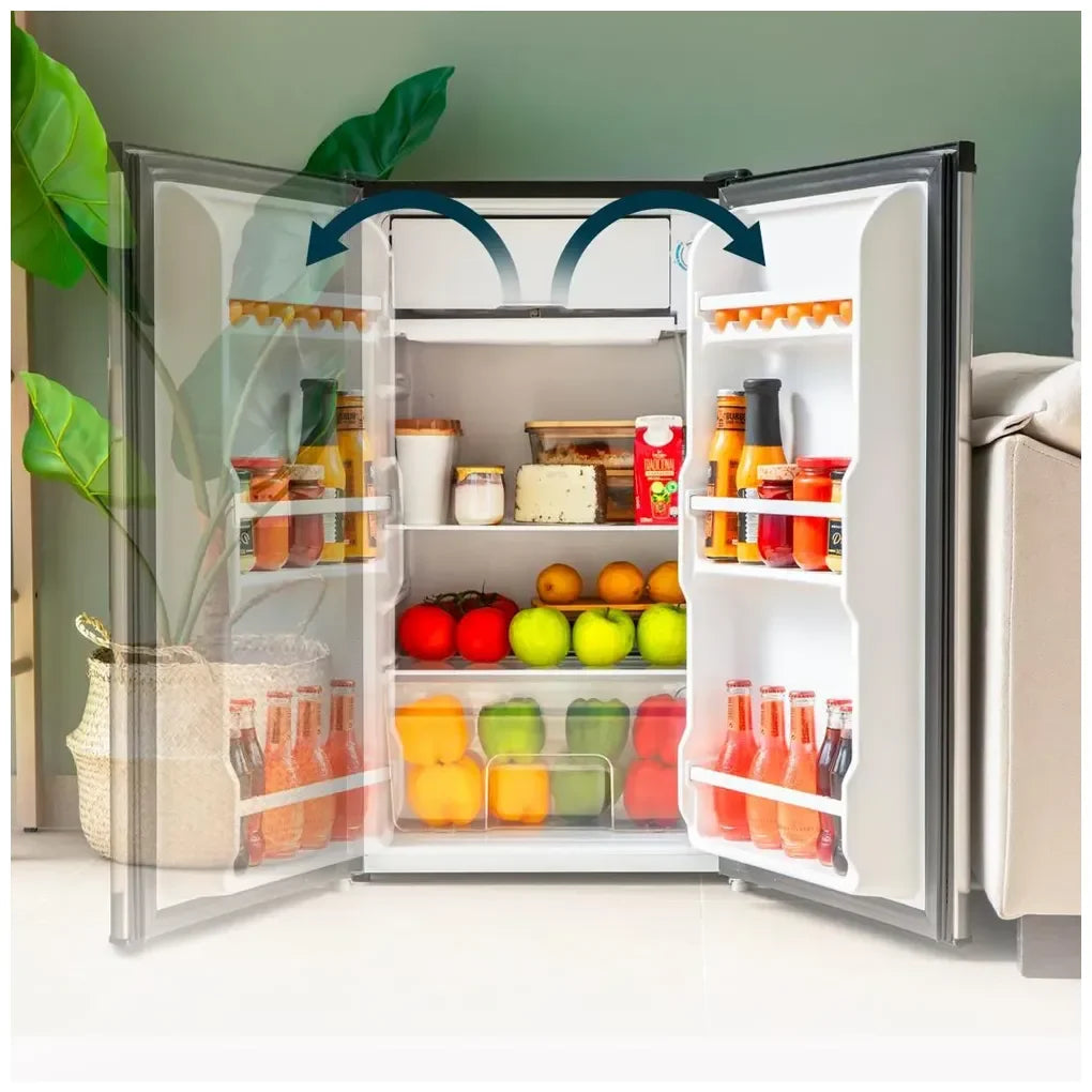 cecotec_00127_mini_frigorífico_inox_90l:_eficiencia__diseño_compacto_y_puerta_reversible_6