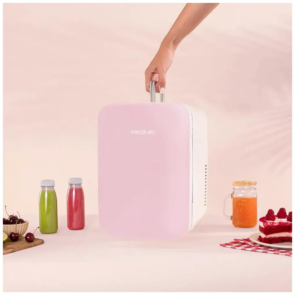 cecotec_00135_mini_frigorífico_portátil_10l_rosa:_enfría_y_calienta_para_viajes_y_hogar_8