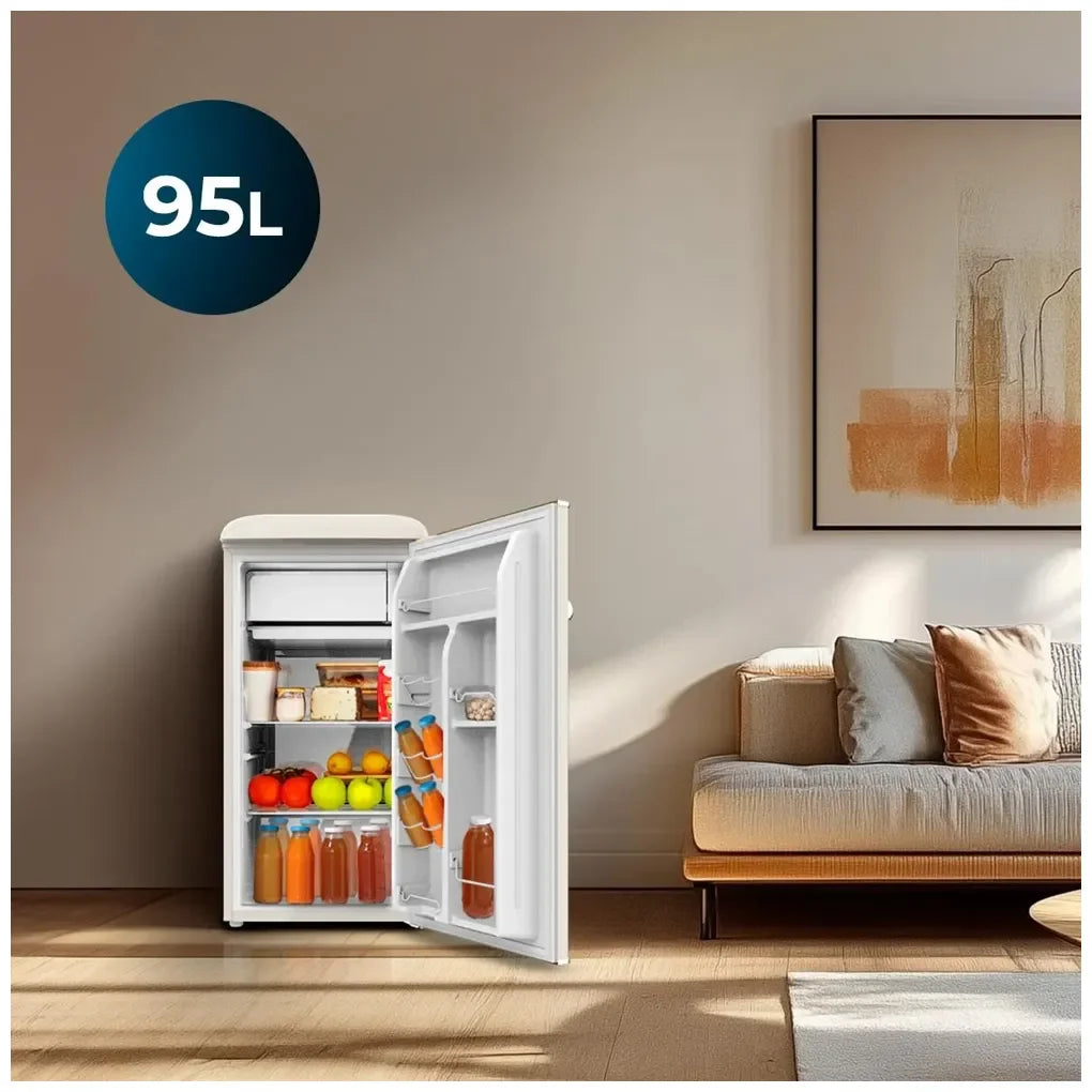 cecotec_00259_mini_frigorífico_retro_beige_95l_con_icebox_y_clase_energética_e_2