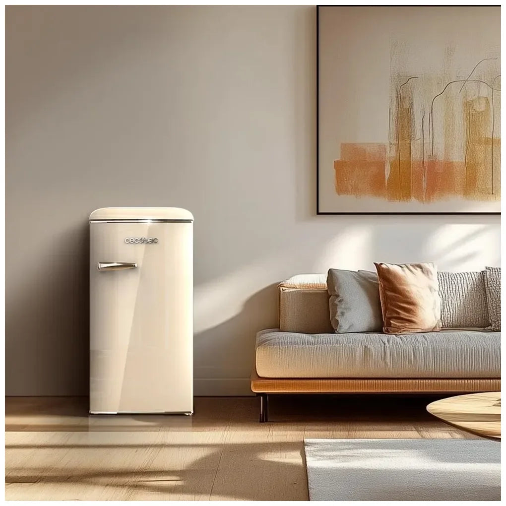 cecotec_00259_mini_frigorífico_retro_beige_95l_con_icebox_y_clase_energética_e_4