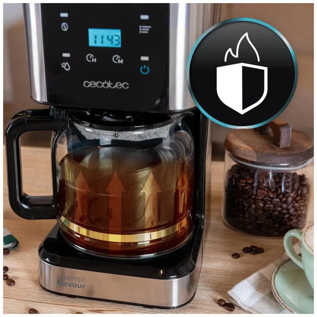 cecotec_00272_cafetera_de_goteo_inoxidable_con_panel_táctil_y_temporizador_para_12_tazas_4
